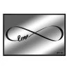 Oliver Gal Love To Infinity Framed Accent Mirror