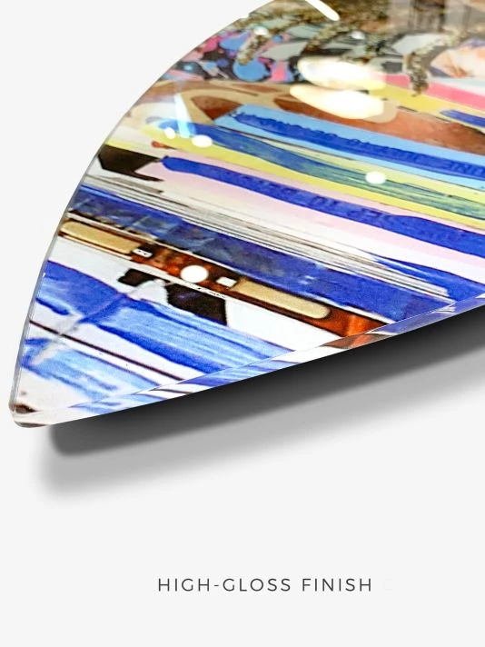 Oliver Gal Italian Beach Surfboard Wall Art - Image 3