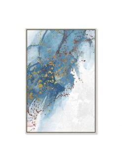 Oliver Gal 'Abstract Wave' Framed Canvas Art