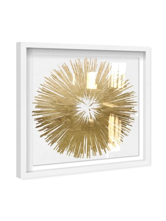 Oliver Gal Sunburst Abstract Shadowbox Framed Art Print - Image 4