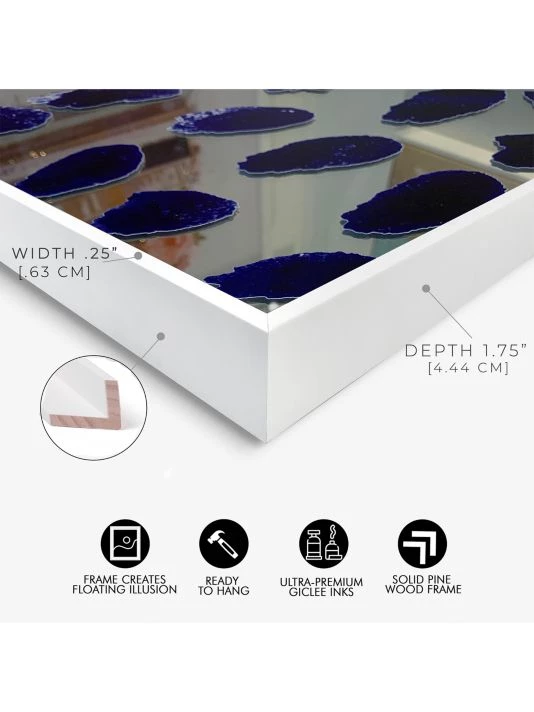 Oliver Gal Tropical Birds Framed Accent Mirror - Image 3