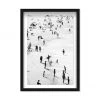 Oliver Gal 'Best Coast Black And White' Shadowbox-Framed Art Print