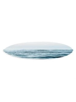 Oliver Gal Seaside Horizon Surfboard Wall Art