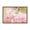 Oliver Gal Camellias Floral Framed Canvas Art