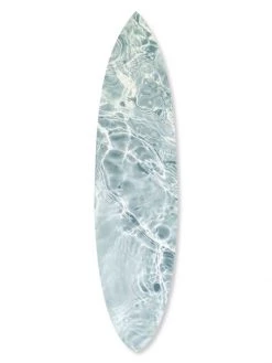 Oliver Gal Calming Waves Surfboard Wall Art