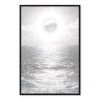 Oliver Gal Moon & Ocean Daydream Framed Canvas Art