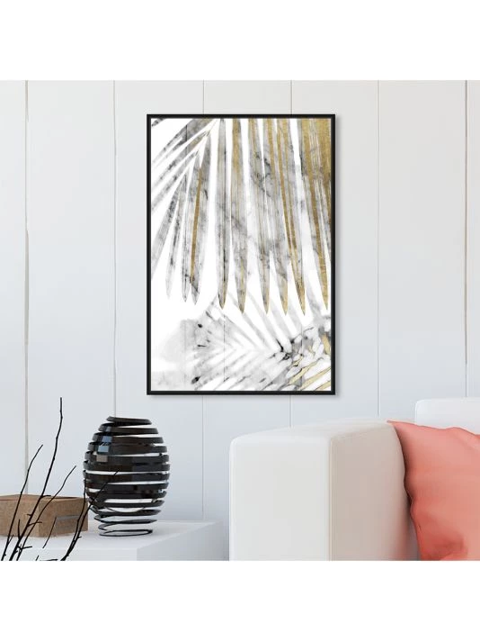 Oliver Gal 'Golden Afternoon View' Framed Canvas Art - Image 2