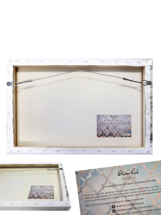 Oliver Gal Elegant Corgi Canvas Art - Image 4