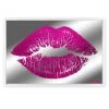 Oliver Gal Lipstick Kiss Framed Accent Mirror