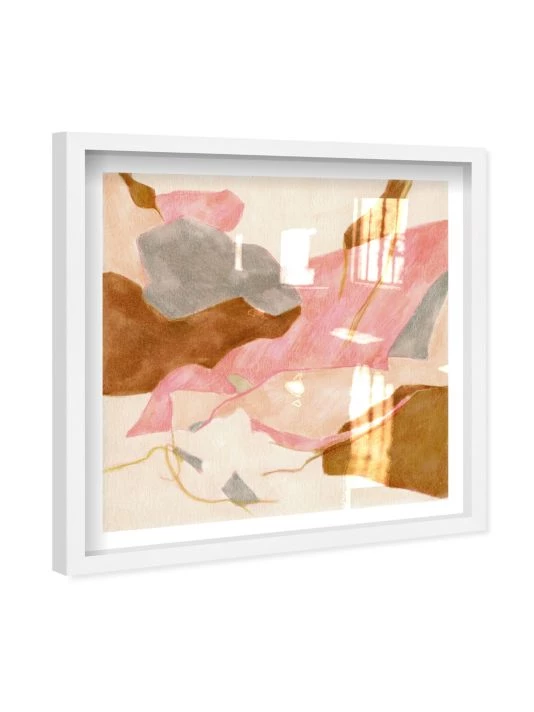 Oliver Gal Scribble Dream Abstract Shadowbox Framed Art Print - Image 4