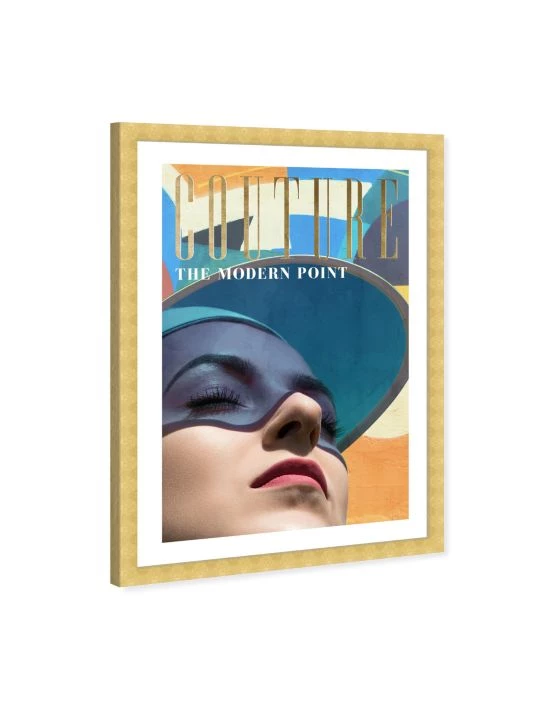 Oliver Gal Modern Couture Magazine Cover Framed Art Print - Image 4