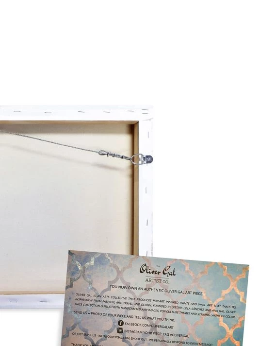 Oliver Gal Butterfly Garden Canvas Art - Image 6