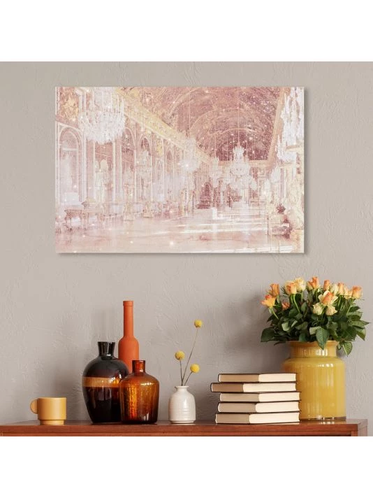 Oliver Gal Chateau De Rose Canvas Art - Image 3