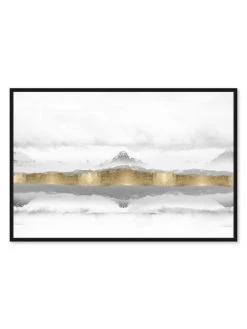 Oliver Gal Mountain Of The Heart Framed Art