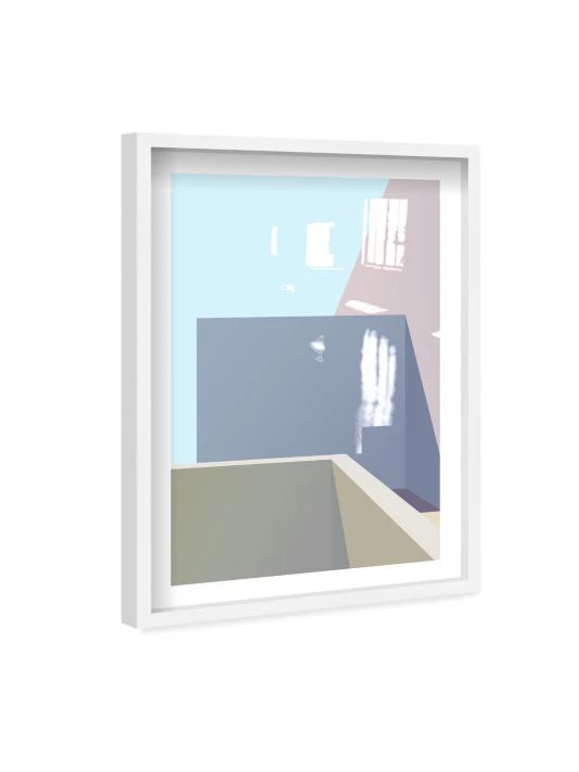 Oliver Gal Shapes On Shapes Geometric Shadowbox Framed Art Print - Image 4