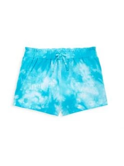 Design History Little Girl's Tie-Dye Shorts For Kids