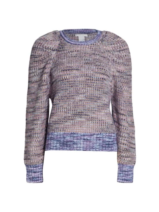 Design History Knit Crewneck Sweater Blue Combo