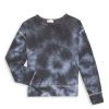 Design History Girl's Metallic Tie-Dye Long-Sleeve Top For Kids