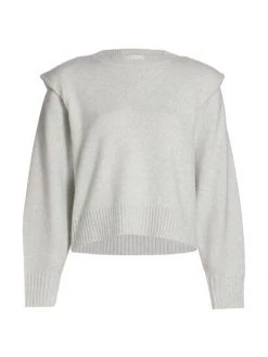 Design History Power Shoulder Sweater