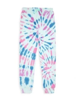 Design History Girl's Tie-Dye Joggers For Kids
