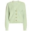 Design History Cropped Knit Cardigan Airy Mint