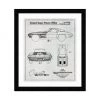 Oliver Gal 'Corvette Stingray (1963)' Framed Art Print