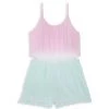 Design History Girl's Dip-Dye Pattern Romper For Kids