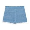 Design History Girl's Picot-Trim Knit Shorts For Kids