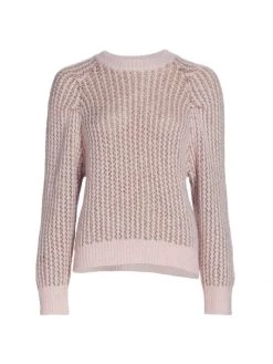 Design History Metallic Knit Sweater