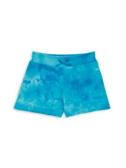 Design History Girl's Tie-Dye Drawstring Shorts For Kids