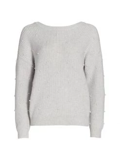 Design History V-Back Knit Sweater