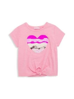 Design History Little Girl's Heavenly Short-Sleeve Top For Kids