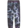 Design History Little Kid's Metallic Tie-Dye Drawstring Jogger Pants For Kids