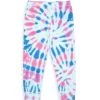 Design History Little Girl's Cotton-Blend Tie-Dye Leggings For Kids