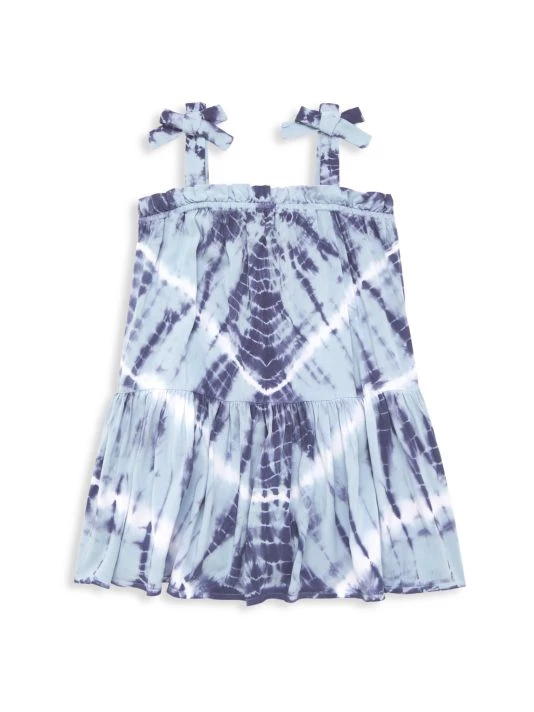 Design History Little Girl's Tie-Dye Dress For Kids