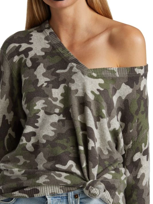 Design History Camo Cashmere Sweater - Image 6