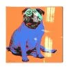 Oliver Gal Pop Art Doggy Warhol High Gloss Resin Canvas Print